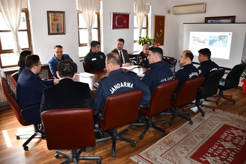 Kaymakamımız Ayhan TERZİ Başkanlığında "Seçim Güvenliği Toplantısı" Gerçekleştirildi